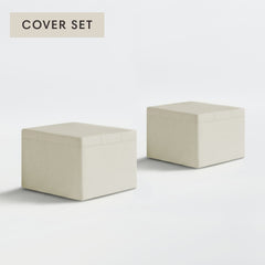 All-Season Outdoor Protective Cover Set for Washable Armchair Set