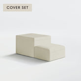 All-Season Outdoor Protective Cover Set for Washable Chaise Armchair