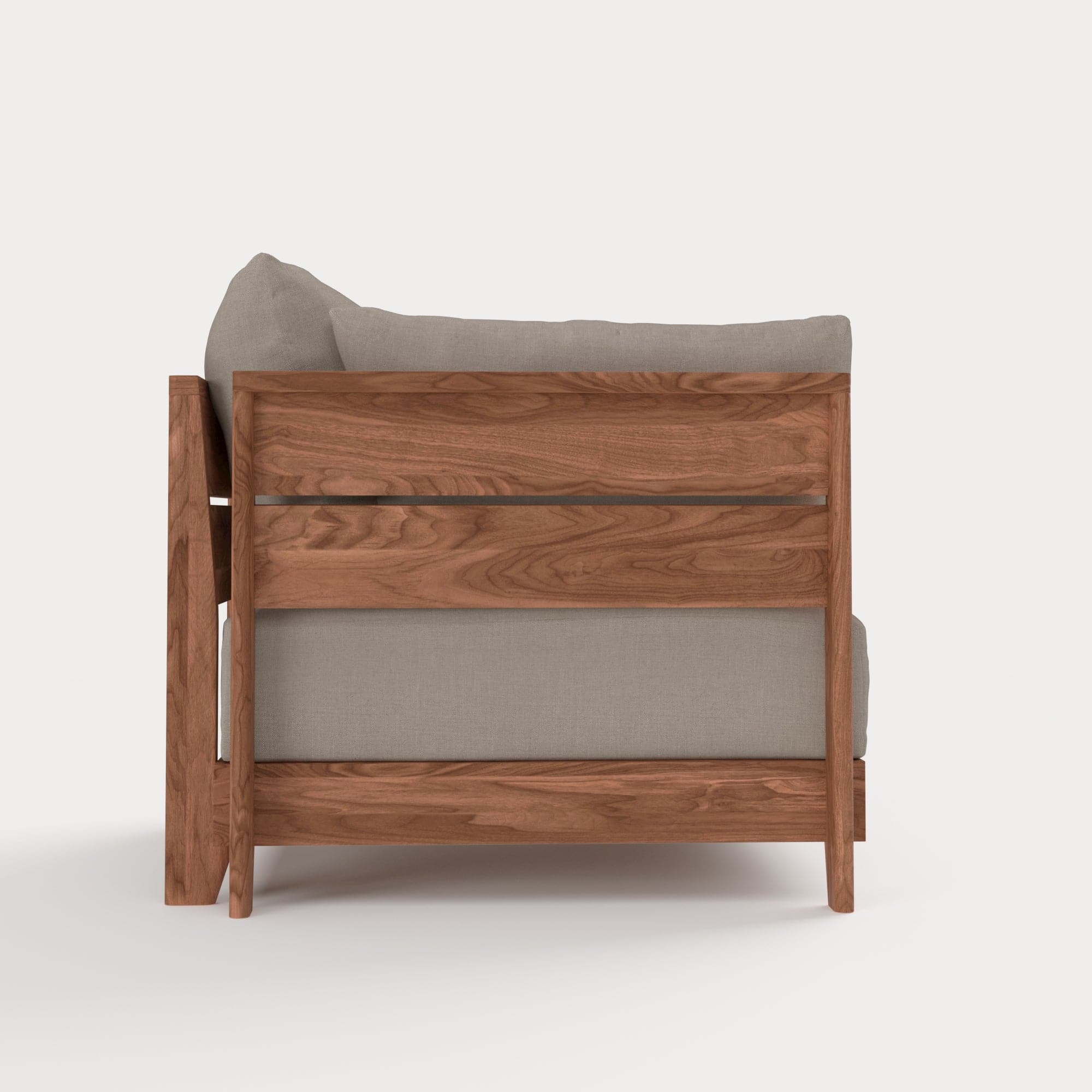 Dwell™ Modular Teak Outdoor Armchair | Classic Canvas in Sand