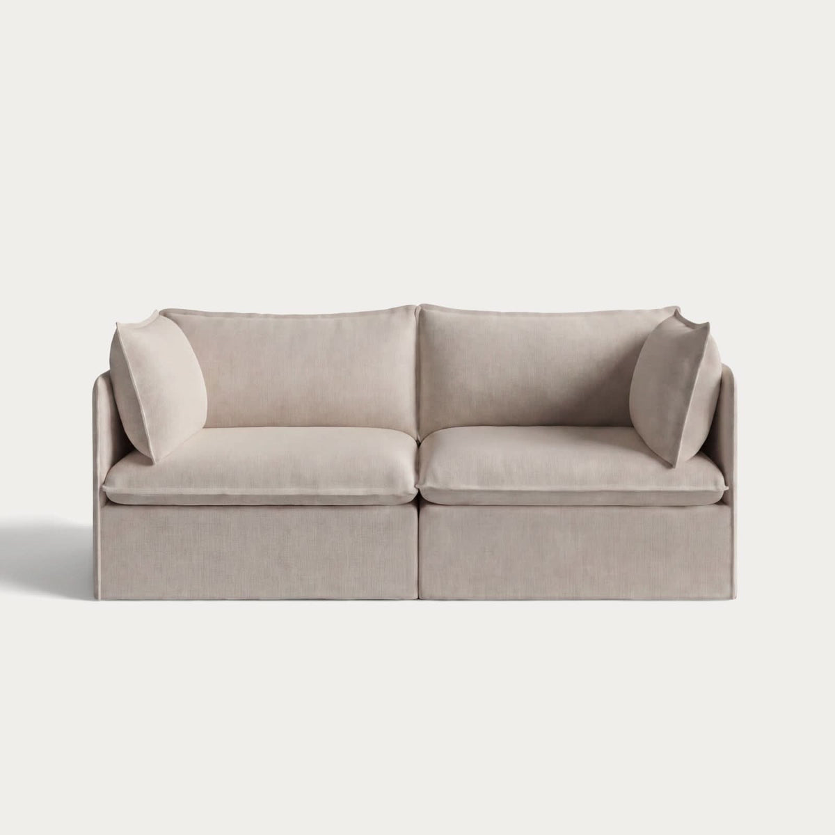 Modular Outdoor Washable 2-Seater | Classic Canvas in Sand