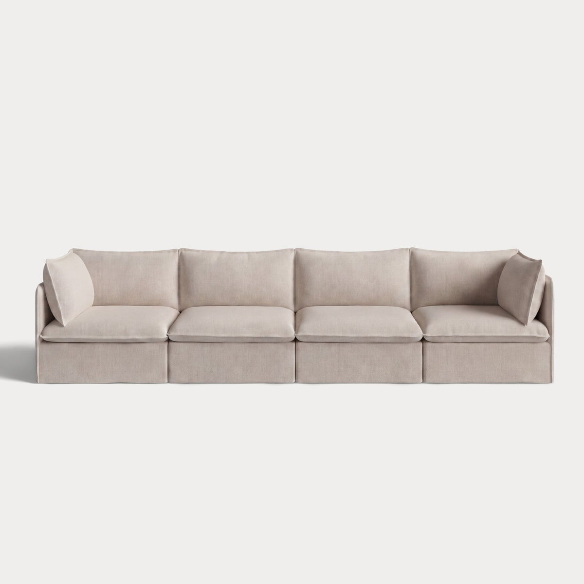 Modular Outdoor Washable 4-Seater | Classic Canvas in Sand