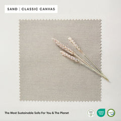 Modular Outdoor Washable 4-Seater | Classic Canvas in Sand